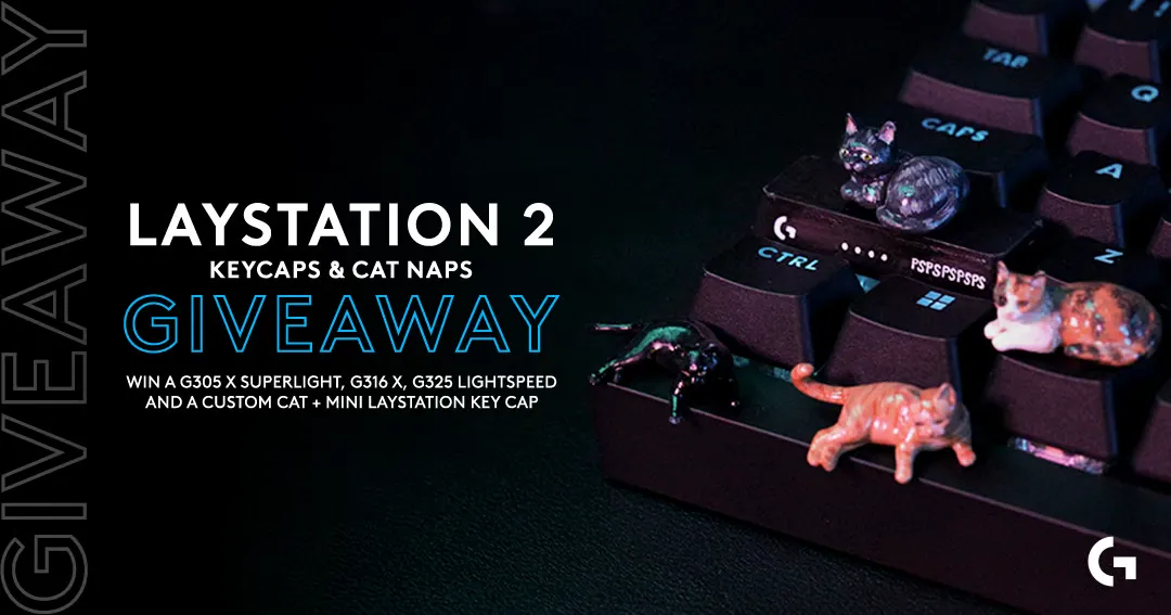 Laystation 2: Keycaps & Cat Naps Giveaway