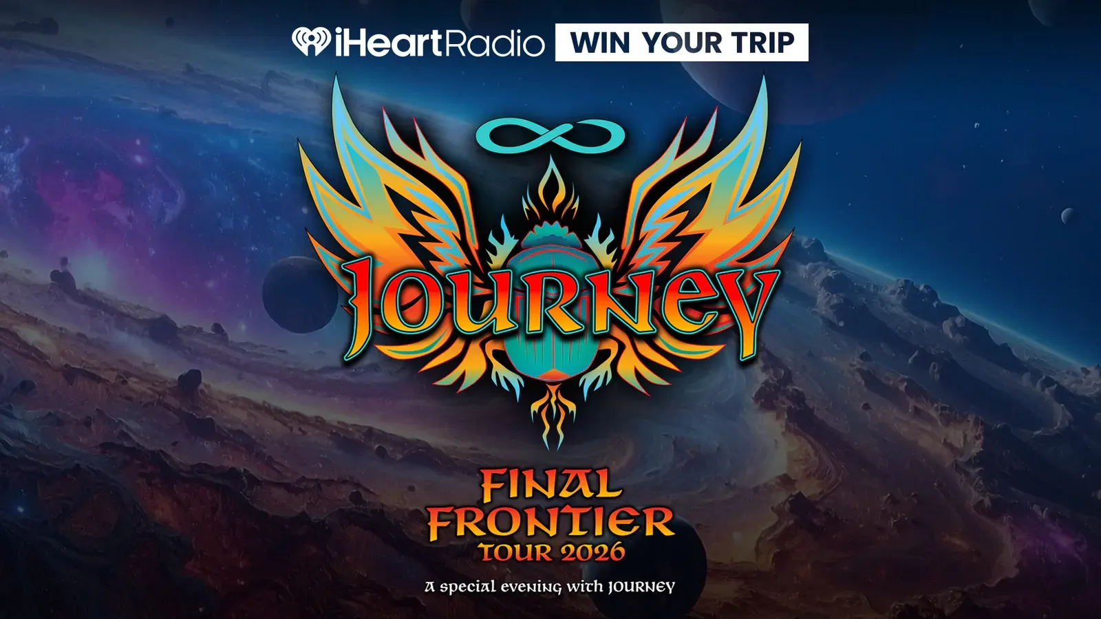 Win A Trip To See Journey On Their Final Frontier Tour 2026 Giveaway