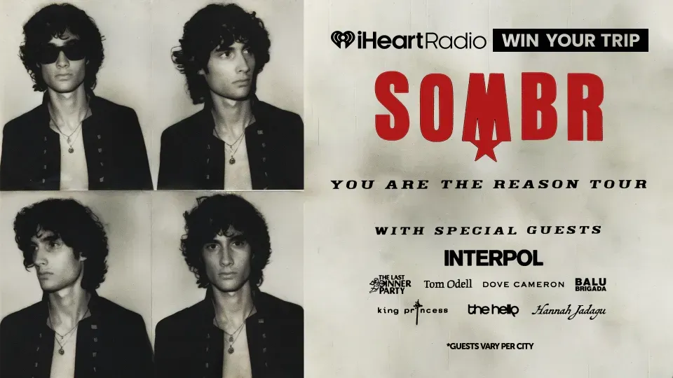 The Sombr Insider Experience Sweepstakes Giveaway