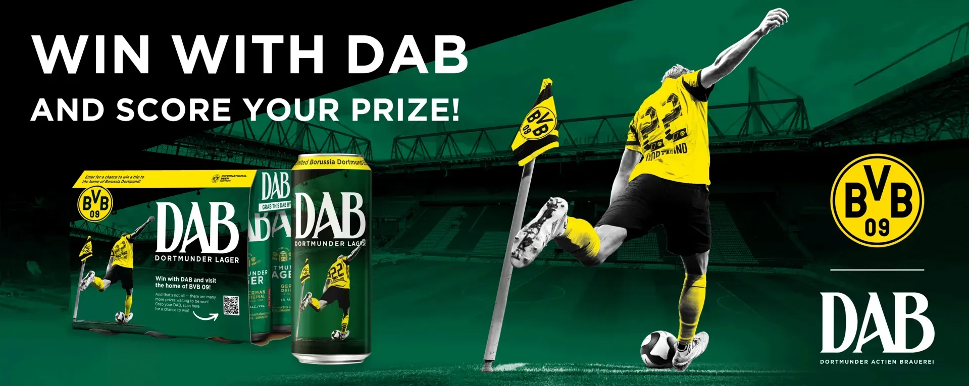 Win $7,000 Dab x Borussia Dortmund Sweepstakes