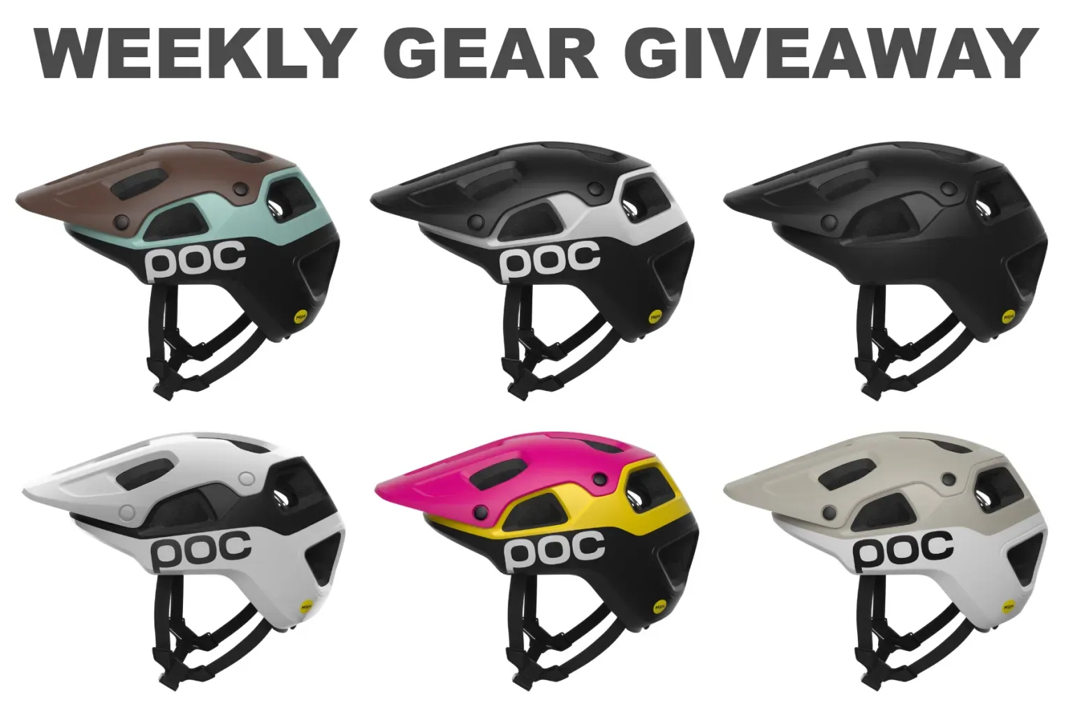 Win $210 POC MTB Helmet Giveaway