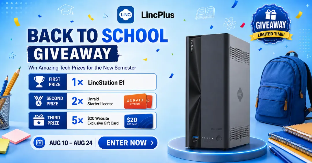 Lincplus Back To School Giveaway 2026