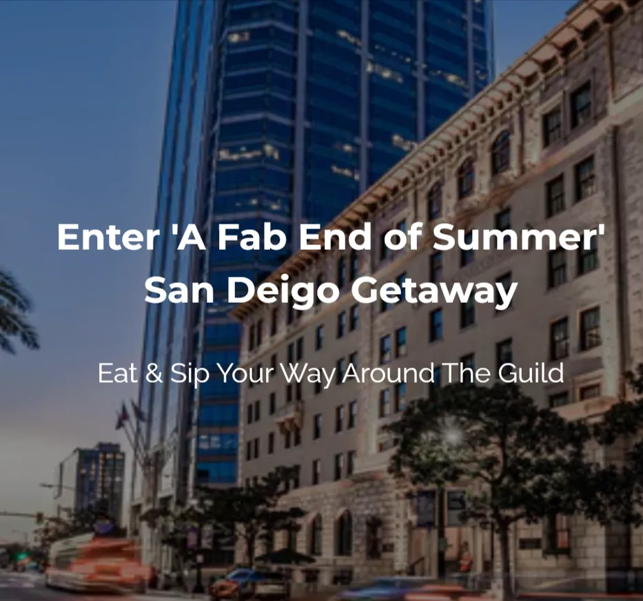A Fab End of Summer San Diego Getaway Sweepstakes