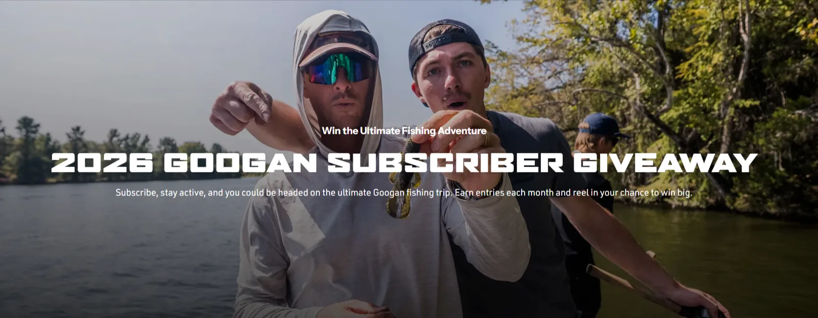 2026 Googan Subscriber Giveaway
