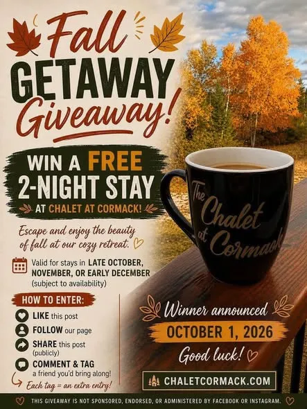 Free 2-night Stay Giveaway