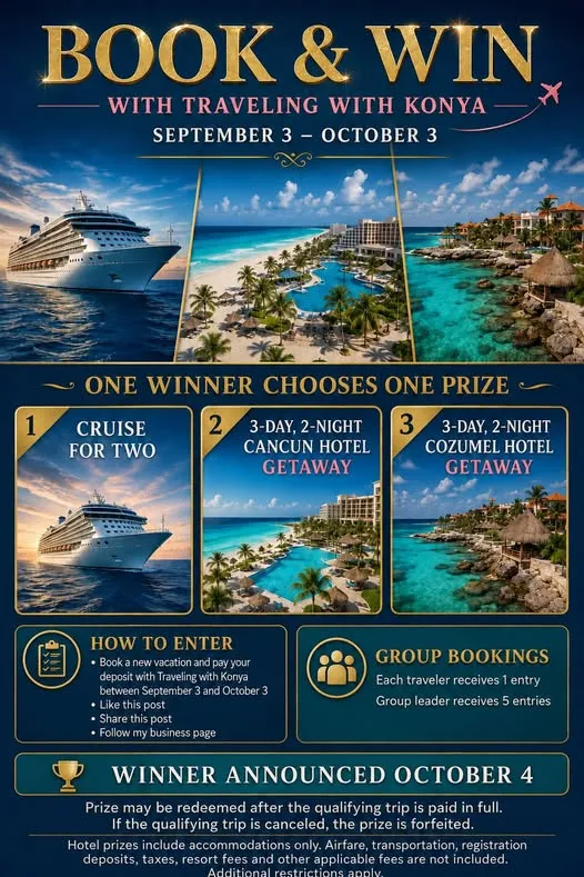 A 3-day, 2-night Cancun Hotel Getaway  Giveaway