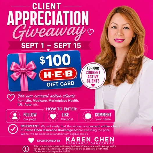 Client Appreciation Giveaway