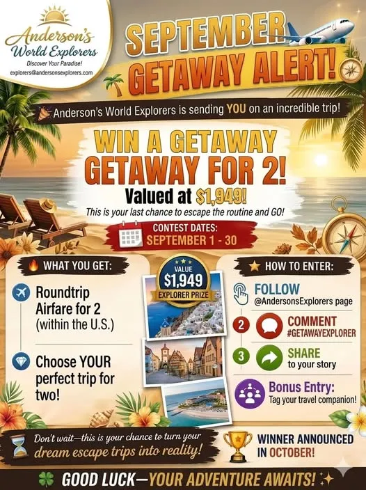 Travel Giveaway