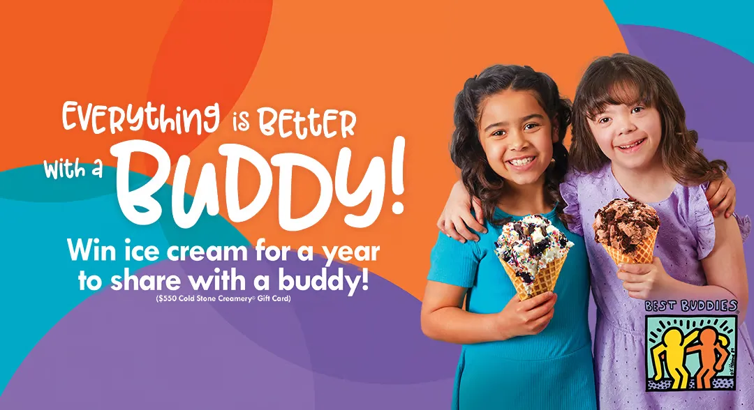 Cold Stone Creamery Ice Cream For One Year Giveaway