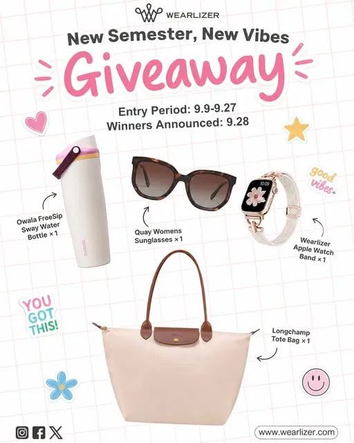 New Semester, New Vibes Giveaway