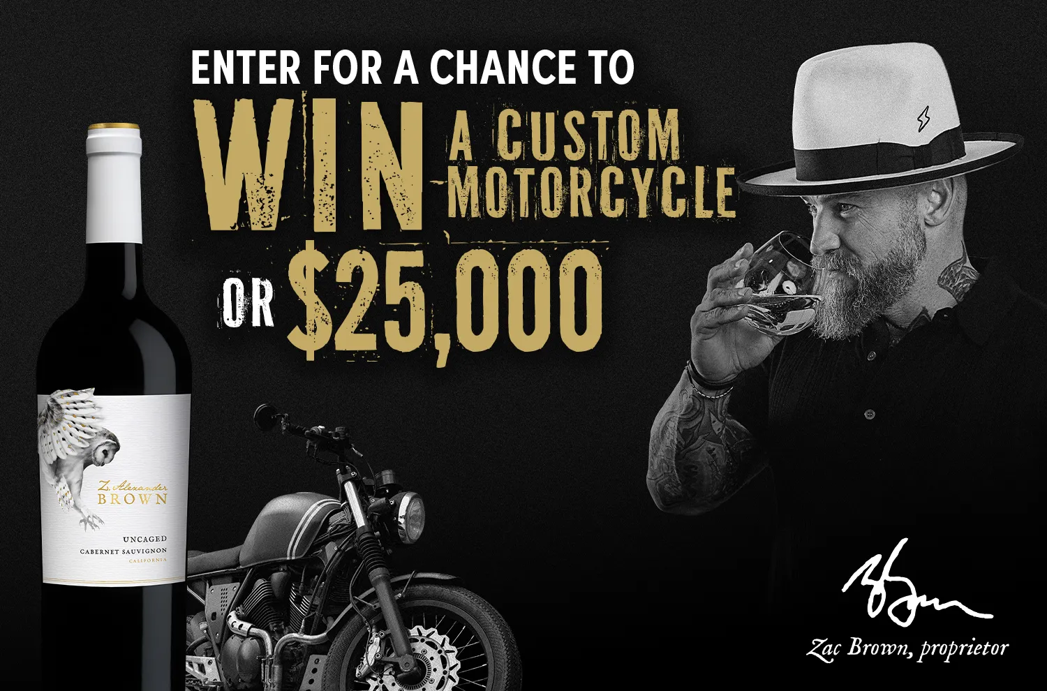 Z. ALEXANDER BROWN – UNCAGED SUMMER SWEEPSTAKES